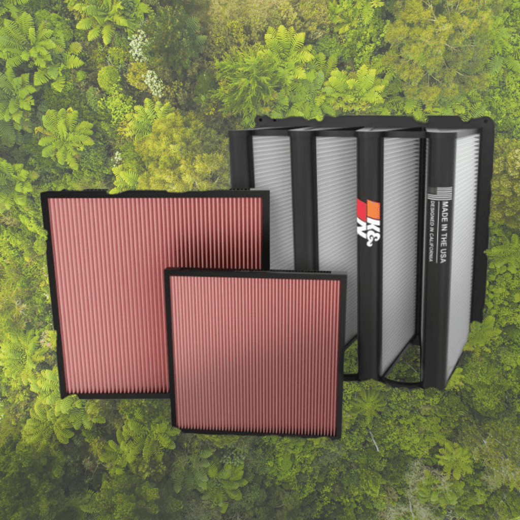 K_N Green Industrial Air Filters